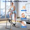 Niceday Steppers for Exercise at Home, Stair Stepper with Handlebar, Stair Climber, Stair Master with 300LBS Loading Capacity-Black view 2
