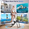 Niceday Steppers for Exercise at Home, Stair Stepper with Handlebar, Stair Climber, Stair Master with 300LBS Loading Capacity-Black view 3