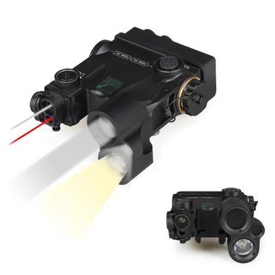 DABL-A4 Dual Beam Laser Sight FlashlightVisible Laser Pointer(Red/Green) + Infrared Pointer + Infrared Spot/Flood Illuminator and Bright White Tactical Light