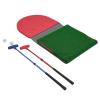 Mini Golf Course Red Putter Golf Pong Golf Putting Mat Golf Stuff Golf Pong Putting Game Set Portable Golf Putting Green Mat Miniature Golf for Two Player Both Indoor and Outdoor Play view 4