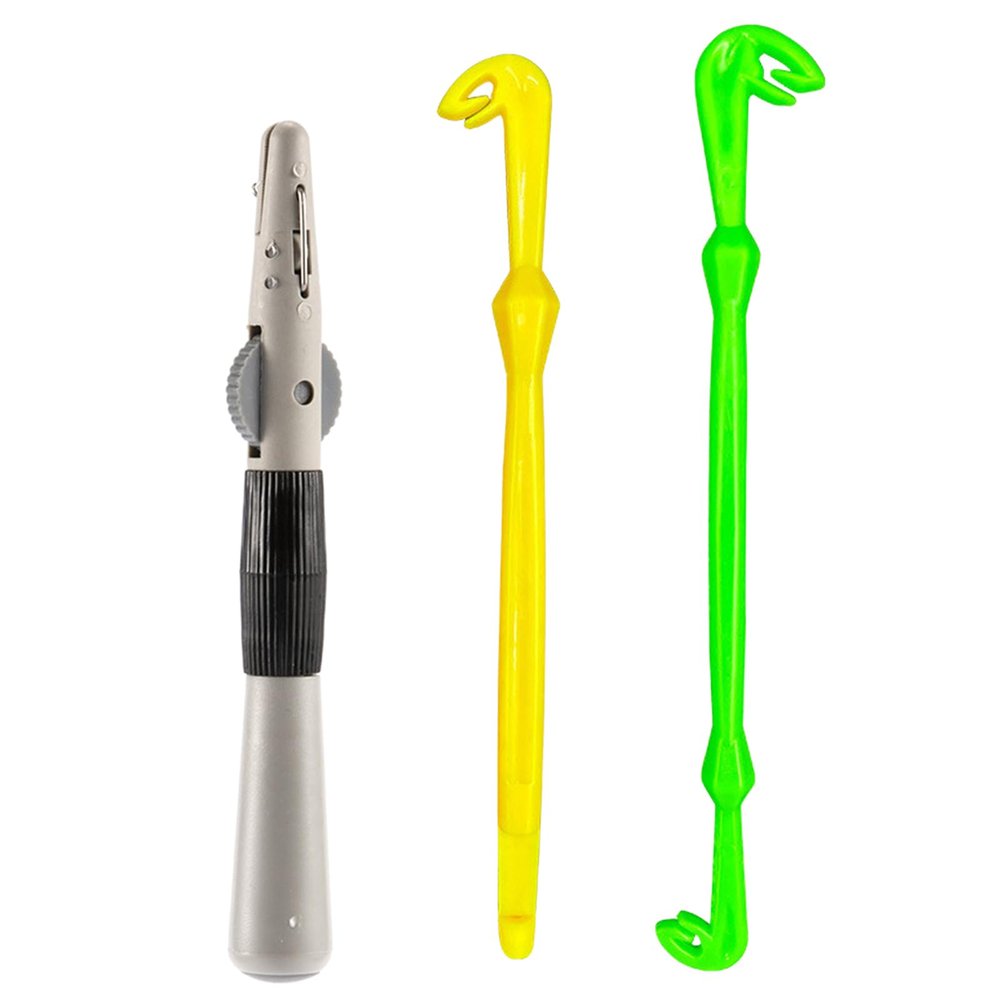 kobeIeen Fishing Easy Hooks Knot Tying Tool for Fly Fishing Sea Fishing for Men Fast Hook Tyer Fishing, Line Hook Loop Tyers