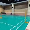 SHENJIA Badminton Net Stand Free Standing, Indoor Outdoor Volleyball Poles with Fillable Base, Portable Tennis Net Frame for Beach, 5.1Ft Height view 2