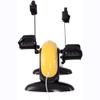 Electric Pedal Mini Rehabilitation Maine Rehabilitation Exercise Maine Portable Pedal Exerciser Bicycle Leg Pedal Bicycle Upper and Lower Equipment Adjustable Resistance (Yellow) view 4
