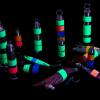 kobeIeen Fishing Rod Tape Self Adhesive Glow Stickers Fluorescent Tape Fishing Tool Warning Stickers Waterproof Tape view 3