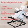 Electric Mini Pedal Exerciser, Arm and Leg Trainer Promotes Seniors Physiotherapy Rehabilitation Fitness Cycle Equipment (C) view 2