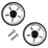 2PCS Easy Wheels Hollow Design Easy Wheels With M6 Bolt For Brompton Folding Bike(silver) view 2