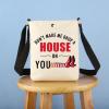 BDPWSS Don't Make Me Drop a House On You Wizard Fans Crossbody Bags for Women Friend (Drop a house Cbag) view 4