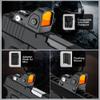 2 MOA Red Dot Sight for Pistol - Motion Awake Red Dot Sight, Reflex Sight Red Dot Scope Optics with 12 Brightness Adjustment Mini Red Dot Scope with Adapter Plate for MOS and 20mm Picatinny Base view 2