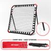 Soccer Rebounder - Football Training Gifts, Aids & Equipment for Kids & Teens | Portable Kick-Back Rebound Net, Skills Trainer for Team Exercises & Solo Practice view 3
