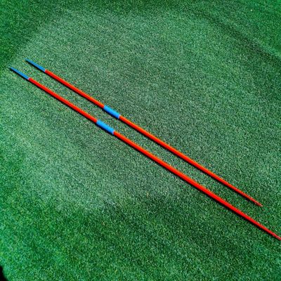 Brilliant red Color 400g Javelins Used for Beginners and Intermediate throwers's Both Training and Competition Javelin Sticks