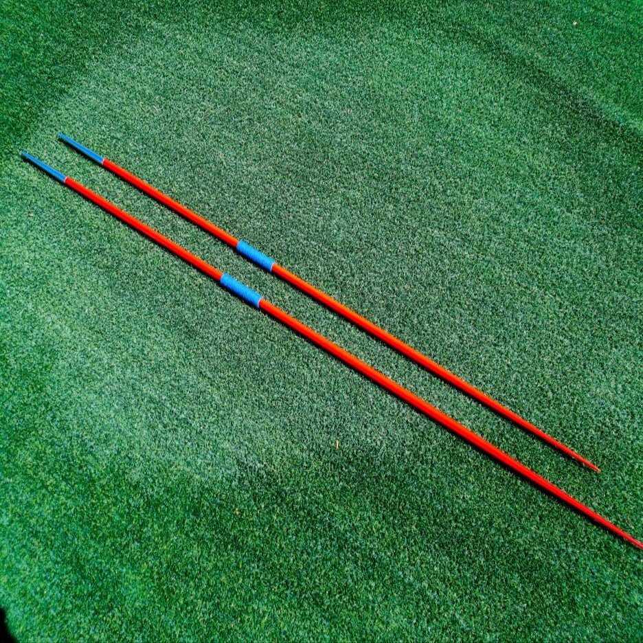 Brilliant red Color 400g Javelins Used for Beginners and Intermediate throwers's Both Training and Competition Javelin Sticks