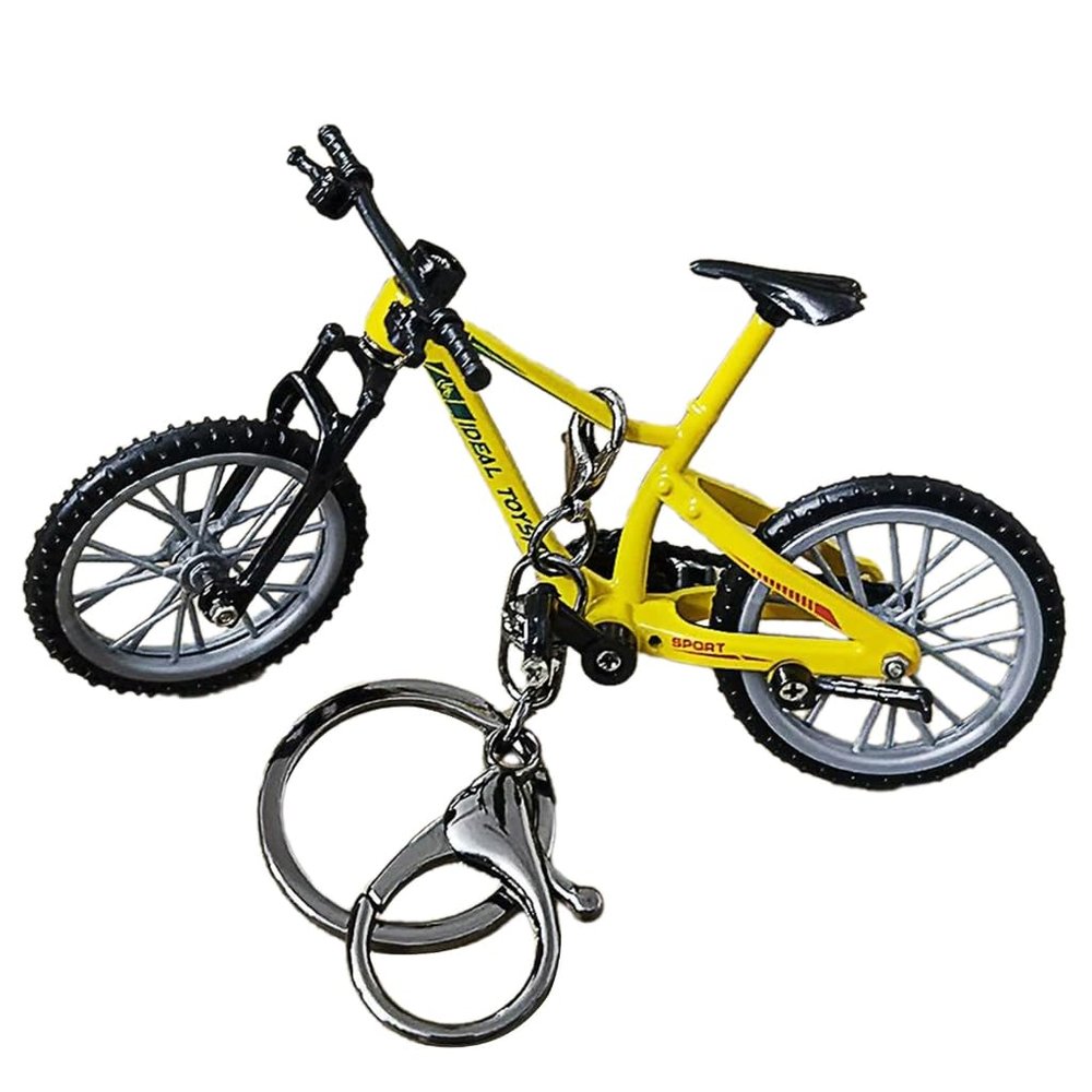 FANSWAN Key Chain Portable Finger Keychain Compact and Accessory Keyrings Decoration for Bike Enthusiasts