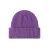 2THESTARS Warm Beanie for Men Women Fleece Lined Thick Winter Skull Cap Unisex Knit Cuffed Cap - Purple view 1