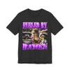 Ramen T-Shirt Raccoon Funny Meme Ramen Food Lover Cringy Ironic Unisex Graphic Shirt Dark Grey Heather view 1