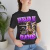 Ramen T-Shirt Raccoon Funny Meme Ramen Food Lover Cringy Ironic Unisex Graphic Shirt Dark Grey Heather view 2
