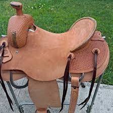 BNB International Handmade Wade Tree A Fork Roping Ranch Work Premium Western Saddles for Horses Leather Equestrian Trail Horse Saddles Tack Size: 10"-18" inches Seat Available MO375 (13)