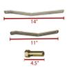 Extreme Max 3011.7269 Installation Kit for Generation 5 & 6 Boat Lift Boss Direct Drive Units - Fits Dutton-Lainson Chain Drive Winches (CD4000, CD4500 and CD5500) - 7/8", 9 Pitch view 2