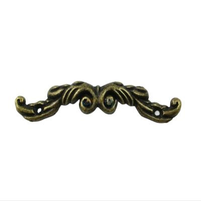 DLAHPJPT 20 Pieces Antique Brass Furniture Handle Cabinet Knob Jewelry Box Handle Knob Drawer Pull / 65x11mm