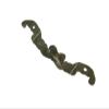 DLAHPJPT 20 Pieces Antique Brass Furniture Handle Cabinet Knob Jewelry Box Handle Knob Drawer Pull / 65x11mm view 3