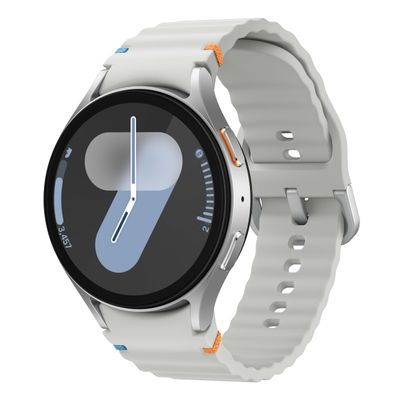 SAMSUNG Galaxy Watch 7 44mm LTE AI Smartwatch w/Energy Score, Wellness Tips, Heart Rate Tracking, Sleep Monitor, Fitness Tracker, 2024, Silver (Renewed)