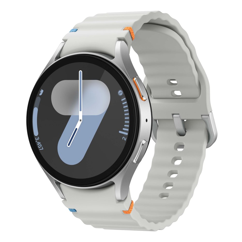 SAMSUNG Galaxy Watch 7 44mm LTE AI Smartwatch w/Energy Score, Wellness Tips, Heart Rate Tracking, Sleep Monitor, Fitness Tracker, 2024, Silver (Renewed)