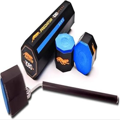 Y2Play Octagon Chalk Holder Pocket Chalker Pool/Billiard - Includes Predator Chalk 5PK