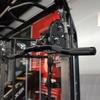 Gronk Fitness Aluminum Revolving Curl Bar Attachment for Functional Trainer Cable Machine | Black view 2