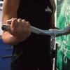 Gronk Fitness Aluminum Revolving Curl Bar Attachment for Functional Trainer Cable Machine | Black view 4