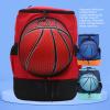 Basketball Bag, Soccer Backpack, Volleyball Football Backpack with Shoe Ball Compartment, Large Ball Shoe Storage Breathable Sports Gym Bag for Outdoor (Size 4 Ball view 2