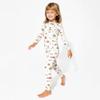 Bellabu Bear Two-Piece Pajama Set for Boys & Girls, Matching Family Pajamas, Rayon from Bamboo 4T (Fall Vibes, 4T) view 2