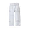 Daedo Taekwondo Training Pants - White Taekwondo Pants, 100% Ribbed Polyester for Flexibility view 1