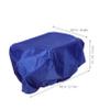 WOONEKY Canoe Motor Cover Uv Water Resistant Protective Cover for Kayak Engines Easy to Install Drawstring Straps for Outdoor Storage Against Sun Rain view 2