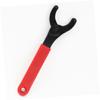 MUCKLILY Bike Tool Central Shaft Bowl Wrench Flywheel Wrench for Chain Lock Ring Freewheel Crank Easy Install Disassemble Mountain Bike Use Iron Plastic view 1