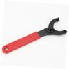 MUCKLILY Bike Tool Central Shaft Bowl Wrench Flywheel Wrench for Chain Lock Ring Freewheel Crank Easy Install Disassemble Mountain Bike Use Iron Plastic view 2
