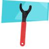 MUCKLILY Bike Tool Central Shaft Bowl Wrench Flywheel Wrench for Chain Lock Ring Freewheel Crank Easy Install Disassemble Mountain Bike Use Iron Plastic view 3