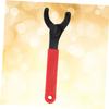 MUCKLILY Bike Tool Central Shaft Bowl Wrench Flywheel Wrench for Chain Lock Ring Freewheel Crank Easy Install Disassemble Mountain Bike Use Iron Plastic view 4