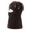Gvatasz Winter Knitted Balaclava Beanie Hat Warm Cycling Ski Mask Men Women Windproof Hood Balaclavas,Brown view 3
