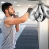BeneLabel Boxing Speed Bag Kit & Swivel - Premium Leather Speed Bag with 360 Stainless Steel Swivel, Carabiner, and Inflator - Ideal for Boxing, MMA, Muay Thai Training view 4