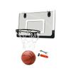 NAMOARLY 1pc Mini Door Hanging Basketball Board Suspension Design Easy to Install Backboard for Home Office Use for Indoor Black