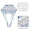 2 Pieces Scrub Caps Women Ponytail Scrub Cap Nurse Scrub Cap for Home Hats Gloves Multicoloured view 4