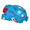 2 Pieces Scrub Caps Women Dental Scrub Caps Surgeon Caps for Home Glove Gift Ball Christmas Multicoloured view 1