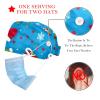 2 Pieces Scrub Caps Women Dental Scrub Caps Surgeon Caps for Home Glove Gift Ball Christmas Multicoloured view 2