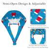 2 Pieces Scrub Caps Women Dental Scrub Caps Surgeon Caps for Home Glove Gift Ball Christmas Multicoloured view 3