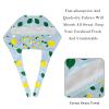 2 Pieces Scrub Caps Women Men's Scrub Cap Nursing Scrub Caps for The Surgeon Lemon Pattern view 4