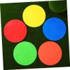 Outanaya 5pcs Flat Cones Carpet Dots Soccer Training Marker Football Field Rug Sports Equipment Training Tools view 2