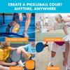 Pickleball Court Marking Kit | Pre-Measured Court Lines for Outdoor/Indoor Portable Pickleball Court | Tape Court Flooring | One Time Use view 3