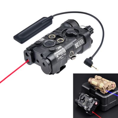 L3-NGAL Plastic Box Laser Sights IR Flashlightwith IR Laser + Red/Green Laser Sight + IR Light Illuminator Night Vision Flashlightwith Pressure Switch(Constant/Momentary Modes)for 20mm Rail