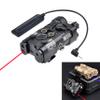 L3-NGAL Plastic Box Laser Sights IR Flashlightwith IR Laser + Red/Green Laser Sight + IR Light Illuminator Night Vision Flashlightwith Pressure Switch(Constant/Momentary Modes)for 20mm Rail view 1
