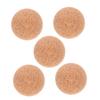 ORFOFE 5pcs Foosball Accessory Wood Foosball Balls Football Table Parts Cork Balls for and Comfortable view 1