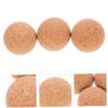 ORFOFE 5pcs Foosball Accessory Wood Foosball Balls Football Table Parts Cork Balls for and Comfortable view 3